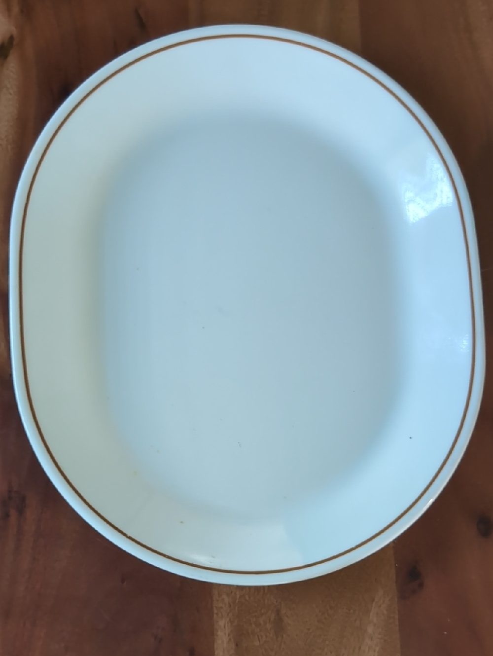 Corelle Cinnamon White Oval Serving Platter